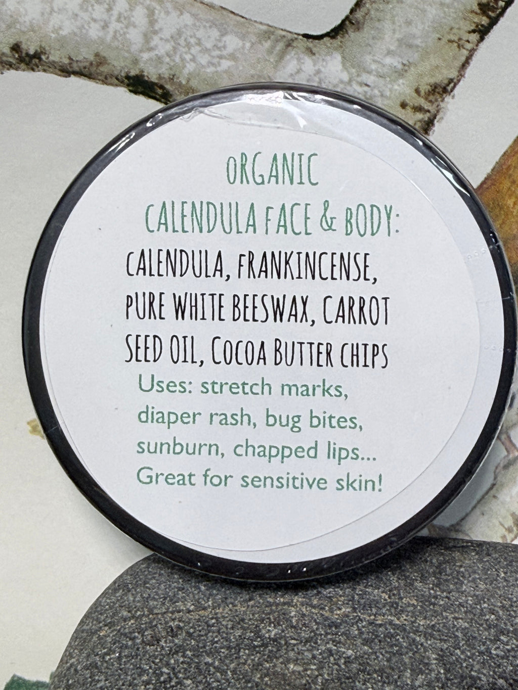 Organic Calendula Salve: Face & Body