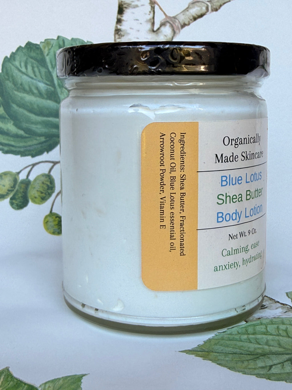 Blue Lotus Shea Butter 9 oz.
