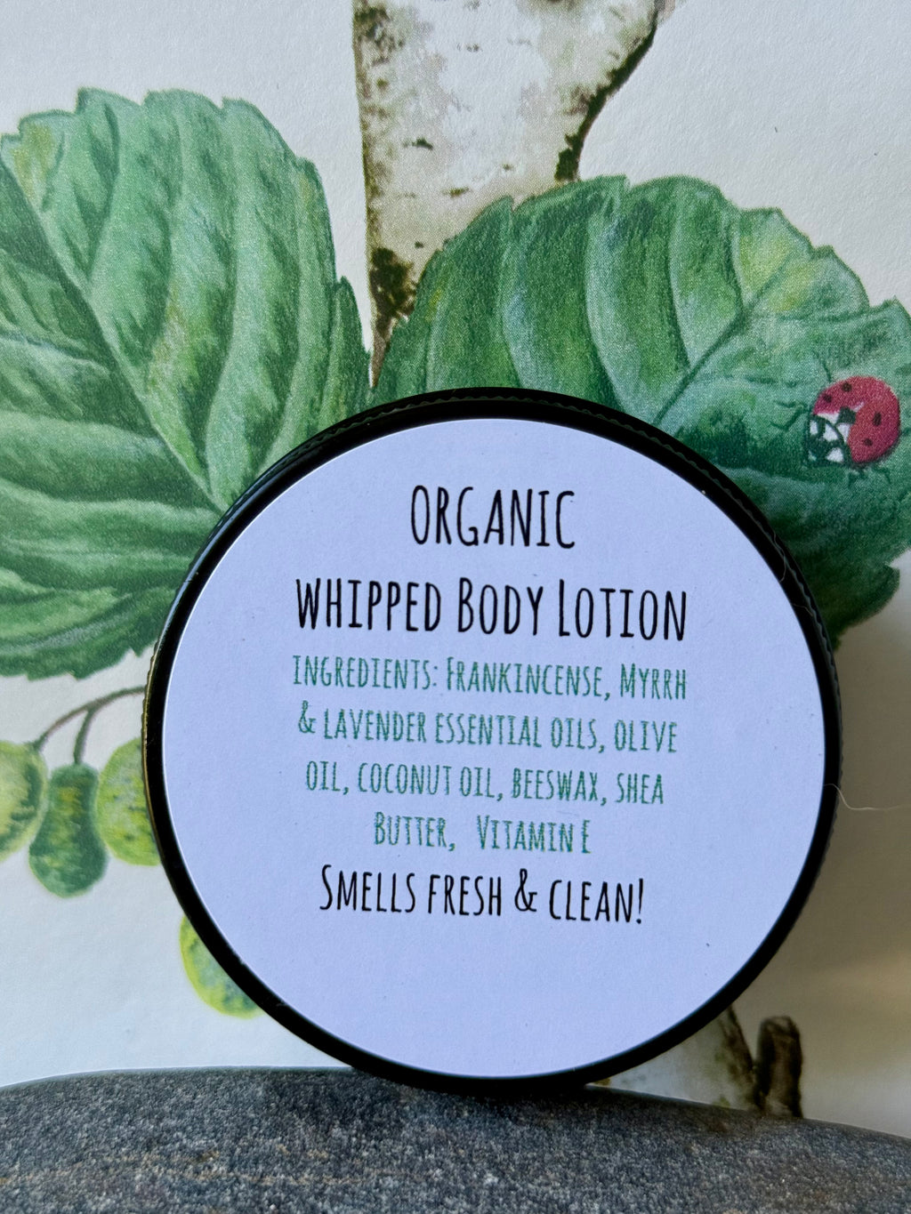 Organic Frankincense & Myrrh Whipped Body Lotion