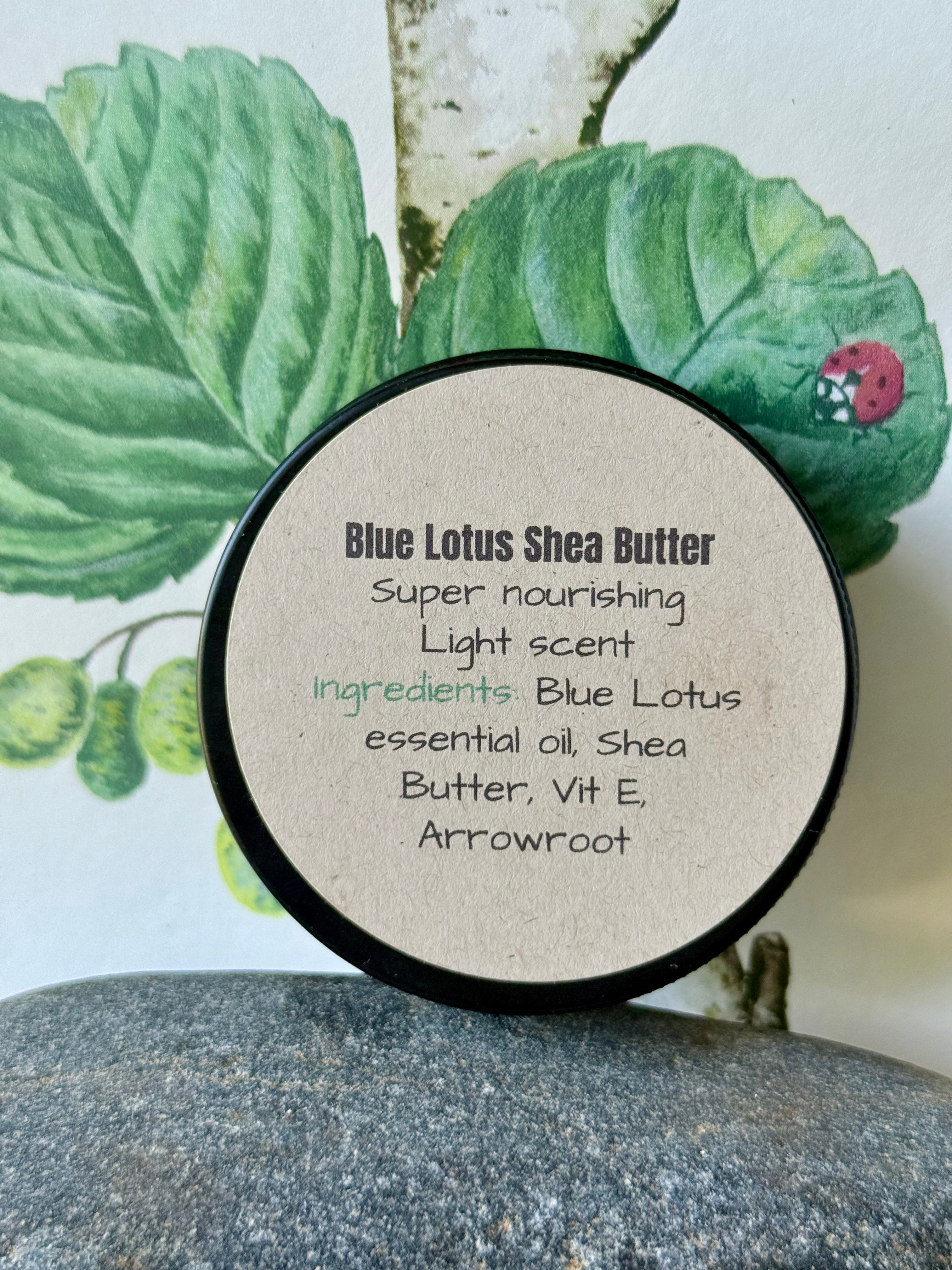 Blue Lotus Shea Butter 2 oz.